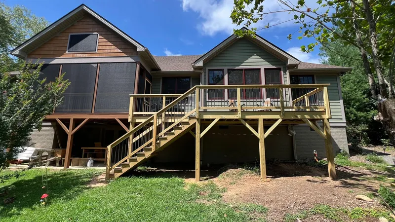 Construction project in progress